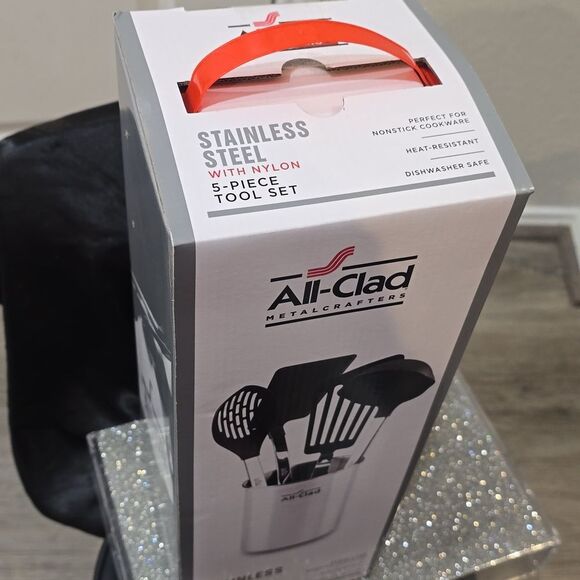 All-Clad Stainless Steel w/Nylon 5-PC Tool Set - Picture 16 of 16